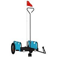 Shumee Bicycle Trolley 94184 blue, oxford fabric and iron - Bicycle Trailer
