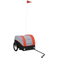 Shumee Bicycle trolley 30 kg, 94117 black and orange, iron - Bicycle Trailer