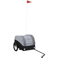 Shumee Bicycle trolley 30 kg, 94119 black and grey, iron - Bicycle Trailer