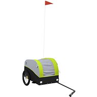 Shumee Bicycle trolley 30 kg, 94123 black and green, iron - Bicycle Trailer