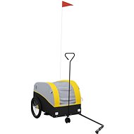 Shumee Bicycle trolley 123 × 52 × 53 cm, 94141 black and yellow, 30 kg, iron - Bicycle Trailer
