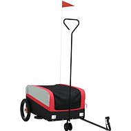 Shumee Bicycle trolley 122 × 53 × 53 cm, 94055 black and red, 30 kg, iron - Bicycle Trailer
