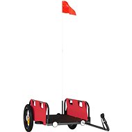 Shumee Bicycle trolley Oxford fabric and iron, 94160, red - Bicycle Trailer
