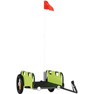 Shumee Bicycle Trolley Oxford fabric and iron, 94165, green - Bicycle Trailer