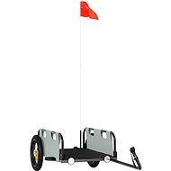 Shumee Bicycle trolley Oxford fabric and iron, 94161, grey - Bicycle Trailer