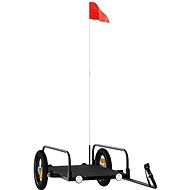 Shumee Bicycle trolley black, 122 × 53 × 31 cm, iron - Bicycle Trailer