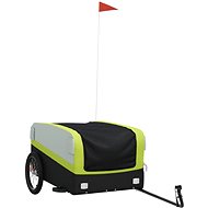 Shumee Bicycle trolley black and green, 45 kg, iron, 94053 - Bicycle Trailer