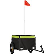 Shumee Bicycle trolley 30 kg, 94081 black and green, iron - Bicycle Trailer