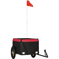 Shumee Bicycle trolley 30 kg, 94076 black and red, iron - Bicycle Trailer