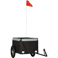 Shumee Bicycle trolley 30 kg, 94077 black and grey, iron - Bicycle Trailer