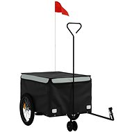 Shumee Bicycle trolley 45 kg, black and grey, iron, 94112 - Bicycle Trailer