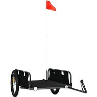 Shumee Bicycle trolley Oxford fabric and iron, black, 94178 - Bicycle Trailer