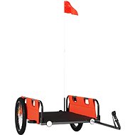 Shumee Bicycle trolley Oxford fabric and iron, orange, 94173 - Bicycle Trailer