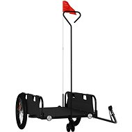 Shumee Bicycle trolley Oxford fabric and iron, black, 94199 - Bicycle Trailer