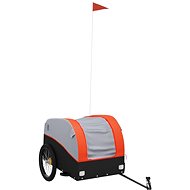 Shumee Bicycle trolley 94124 black and orange, 45 kg, iron - Bicycle Trailer