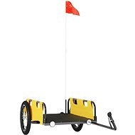 Shumee Bicycle Trolley 94169 yellow, oxford cloth and iron - Bicycle Trailer