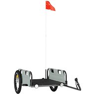 Shumee Bicycle Trolley 94168 grey, oxford fabric and iron - Bicycle Trailer