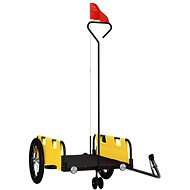 Shumee Bicycle Trolley 94190 yellow, oxford cloth and iron - Bicycle Trailer