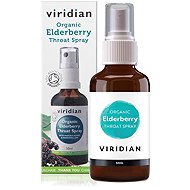 Viridian Elderberry Throat Spray 50ml - Herbal Product