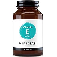 Viridian Vitamin E 330 mg 400 IU 30 capsules - Vitamin E