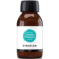 Viridian Acerola Liquid C 100 ml Organic - Vitamin C