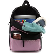 Vans WM REALM BACKPACK VALERIAN/BLACK - City Backpack