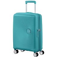 American Tourister Soundbox Spinner 55/20 EXP TSA Turquoise Tonic - Cestovní kufr