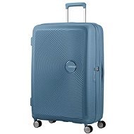 American Tourister Soundbox Spinner 77 Exp Stone Blue - Cestovní kufr
