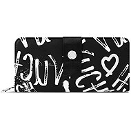 VUCH Zelya Grafitti Black - Wallet