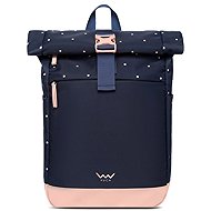 VUCH Virion Dotty Dark Blue - City Backpack