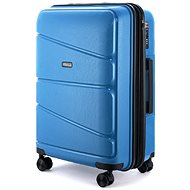 V&V TRAVEL Peace Blue sized. L - Suitcase