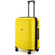 V&V TRAVEL Peace Yellow sized. S - Suitcase