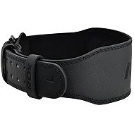 RDX Weightlifting belt GYM BELT 4 inch leather, all black, M - Weightlifting Belt
