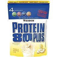 Weider Protein 80 Plus 500g, banana - Protein