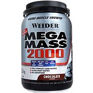 Weider Mega Mass 2000, 1 500 g, chocolate - Gainer