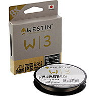 Westin Cord W3 8 - Braid Smokey Grey 150 m 0,08 mm 3 kg - Line
