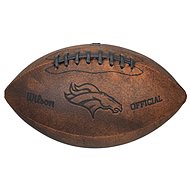 Wilson Nfl Jr Throwback Team Logo Fb Dn - American Football