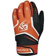 Louisville Slugger Omaha Adult Batting Gloves, Orange, S - Baseball Glove