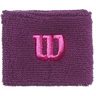 Wilson W Wristband Dark purple - Wristband