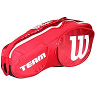 Wilson Team III 3 Pack Red White - Sports Bag
