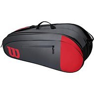 Wilson Team 6PK Red/Gray - Športová taška