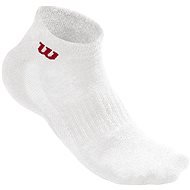 Wilson Quarter Sock Men's White, 3 pár, 39-46 - Zokni