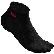 Wilson Quarter Sock Men's Black, 3 pár, 39-46 - Zokni