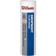 Wilson Dropshot 6 Tube White - Shuttlecock