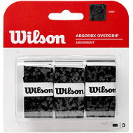 Wilson Absorbx Overgrip 3 Pack Black - Tennis Racket Grip Tape