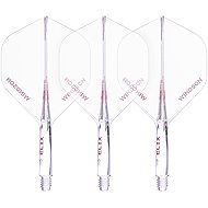 Windson Elix Transparent White S - Dart Flights