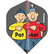 WINDSON PAT a MAT plastic flights, 9pcs - Dart Flights