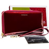 Peterson Women's purse Kosa, burgundy - Wallet