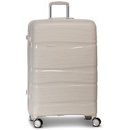 WORLDPACK Miami Creme sizing. L - Suitcase