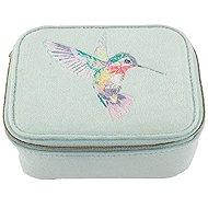 Wrendale Designs Embroidered Travel Jewellery Case Hummingbird - Travel Case